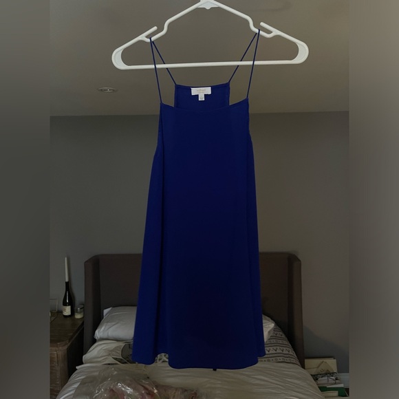 Blue Wilfred 100% Silk Shirt - Size 4-12 - Picture 4 of 6